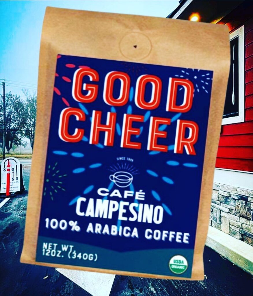 DripThruCoffee's tweet photo. ✨🎄GOOD CHEER 🎄✨
Holiday coffee by the pound just got delivered today from @cafecampesino!
This GOOD CHEER is available in one pound bags at both #tinycoffeeshop locations!
AROMA: Citrus, dark chocolate
BODY: Medium
FLAVOR: Sweet, chocolate
ACID… https://t.co/xiV6HyIIvO https://t.co/emYAMKGXG2