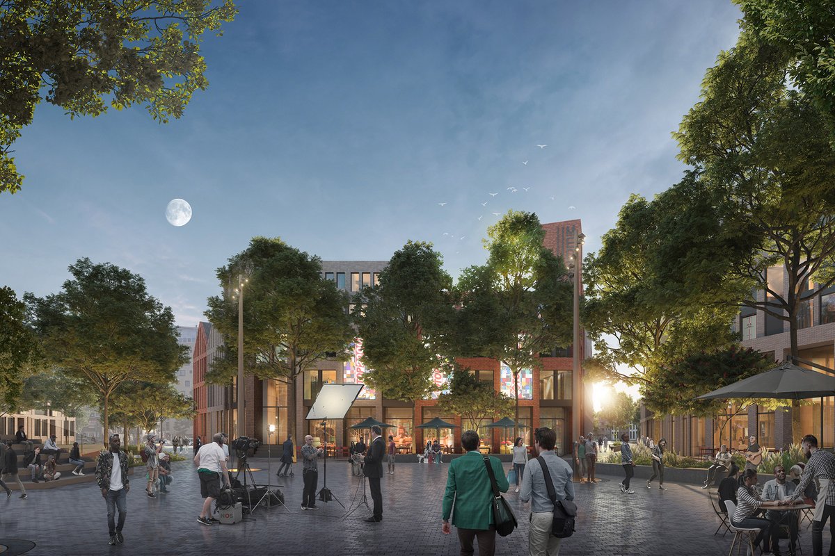 In opdracht vd <a href="/GemeenteHsum/">Gemeente Hilversum</a> maakten De Zwarte Hond &amp; <a href="/OKRA_landschap/">OKRA</a> een stedenbouwkundig plan dat het stationsgebied verbindt met de historische binnenstad &amp; leven brengt in het omliggende gebied. Het plan is nu vastgesteld door de gemeenteraad: bit.ly/3FogawM