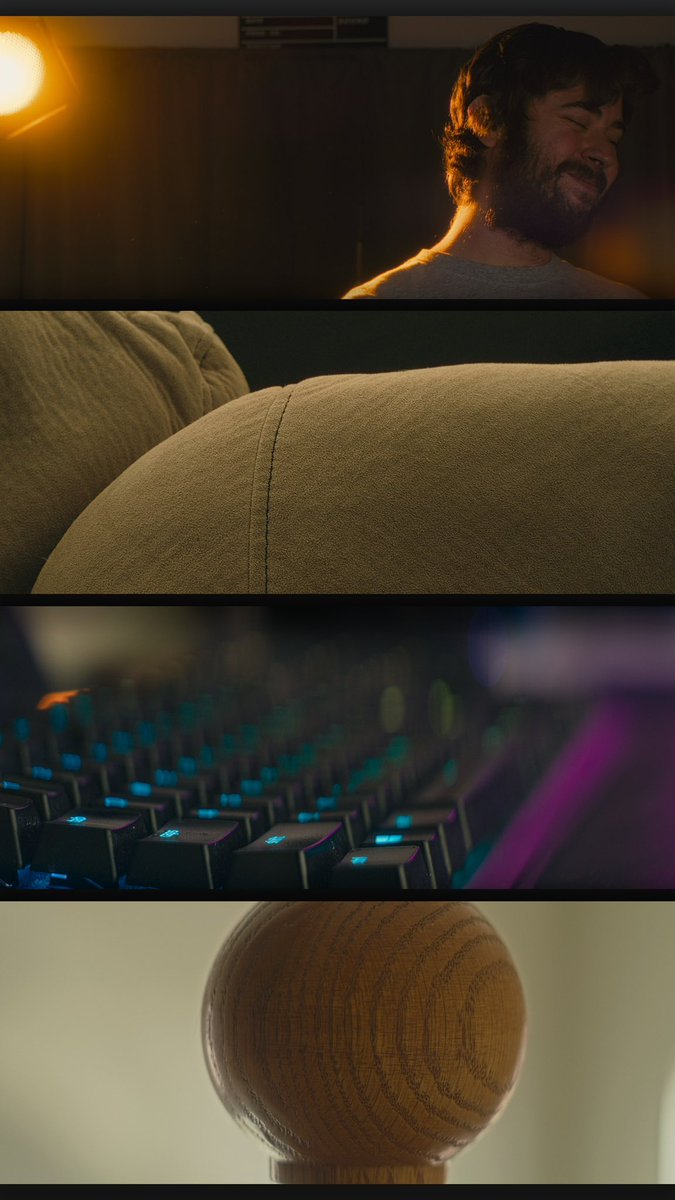 IllusiaCo's tweet photo. Some at-home practical lens tests from our head cinematographer! 

We’re very excited to use this lens on creative projects! It gives off a soft and natural look, emphasizing light sources through soft blooming and flaring. The colors that this lens reproduces are magnificent! https://t.co/2Pl1iWvpEm