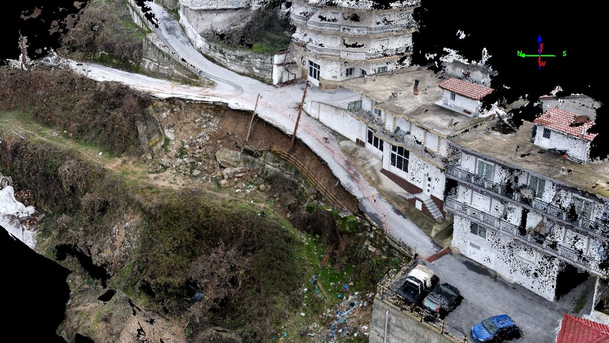 riskacduth's tweet photo. The immediate response of the Geotechnical and Geological hazard team to a retaining wall failure that occurred yesterday at the village of Echinos, in the prefecture of Xanthi in Northern Greece. 
 #geotechnicalengineering #riskassessment #geological https://t.co/qXe7yUFPNT