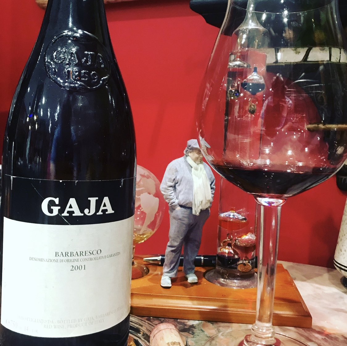 #gajavino Sips of #almostperfection Barbaresco wish you guys were here for late lunch <a href="/thewinetattoo/">john brunton</a> <a href="/winewomansong/">Juel</a> <a href="/Winbeebee/">Winnie Bowman, CWM</a> <a href="/ricasoli99/">Katarina Andersson - Taste Italy With Me 🍷</a> <a href="/pietrosd/">🍾🍷PIETROVINI🍷🍾</a> <a href="/DivaVinophile/">Sharon L</a> <a href="/SteveKubota/">Steve Kubota 🇨🇦</a> <a href="/JohnMFodera/">TuscanVines ®</a> <a href="/Vinofilosofia/">Ciro Pirone 🇮🇹🇺🇸🍷⚽️ Salerno</a> <a href="/MTLWINEGUY/">MTL WINE GUY🍷🇮🇹</a> <a href="/wineworldnews/">wineworldnews</a> <a href="/LoriMoreno/">#InfluencerMarketing Host</a> <a href="/Kyle_Chu/">微風捕手 Kyle Chu</a> <a href="/muladhara/">swami Iyer</a> <a href="/winemanboy/">Wine Boy</a>