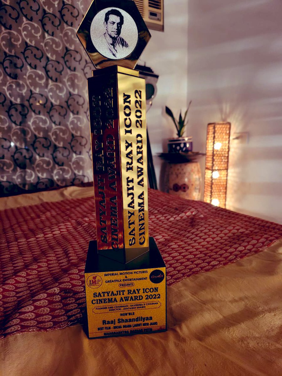 Raaj HINDU Shaandilyaa (@writerraj) on Twitter photo Thanks a million 4 this prestigious Award for Best Film ‘JANHIT MEIN JAARI’
‘Stayajit Ray Icon Cinema Award 2022’
6th Award for JANHIT MEIN JAARI
Congratulations Team JANHIT…<a href="/Nushrratt/">Nushrratt Bharuccha</a> <a href="/Anudsinghdhaka/">Anud Singh Dhaka</a> <a href="/vinodbhanu/">Vinod Bhanushali</a> <a href="/vklahoti/">Vimal Lahoti</a> <a href="/BasantuJai/">Jai Basantu Singh</a> #VishalGurnani #JuhiParekh <a href="/SonaliSinghSSS/">Sonali Singh</a> Thanks a million 4 this prestigious Award for Best Film ‘JANHIT MEIN JAARI’
‘Stayajit Ray Icon Cinema Award 2022’
6th Award for JANHIT MEIN JAARI
Congratulations Team JANHIT…<a href="/Nushrratt/">Nushrratt Bharuccha</a> <a href="/Anudsinghdhaka/">Anud Singh Dhaka</a> <a href="/vinodbhanu/">Vinod Bhanushali</a> <a href="/vklahoti/">Vimal Lahoti</a> <a href="/BasantuJai/">Jai Basantu Singh</a> #VishalGurnani #JuhiParekh <a href="/SonaliSinghSSS/">Sonali Singh</a>