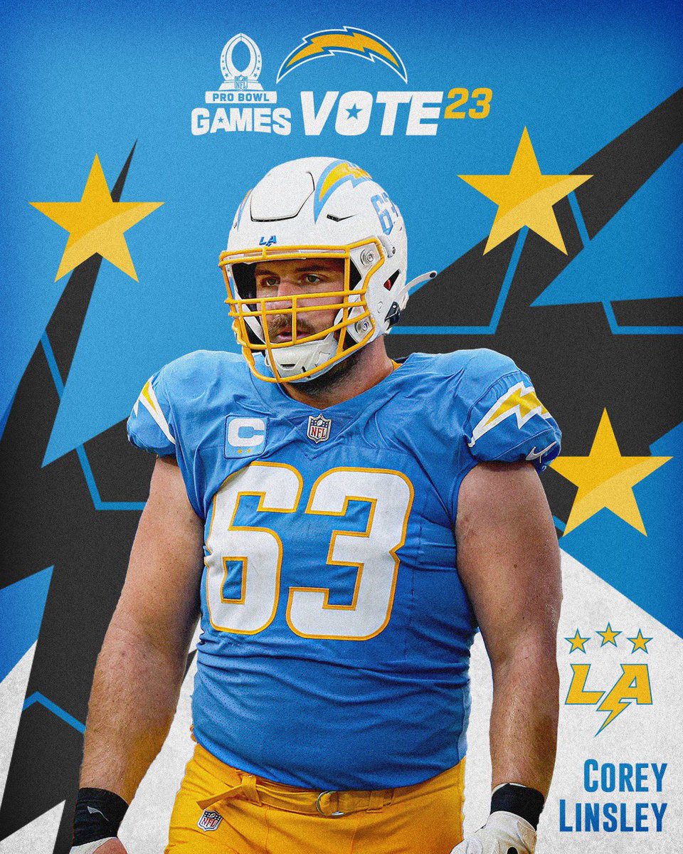 1 RETWEET = 2 VOTES 

#ProBowlVote + Corey Linsley