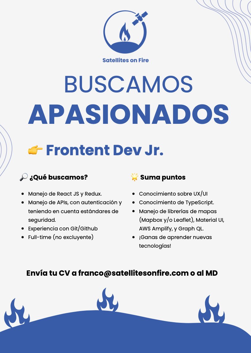 Satellites on Fire tweet media