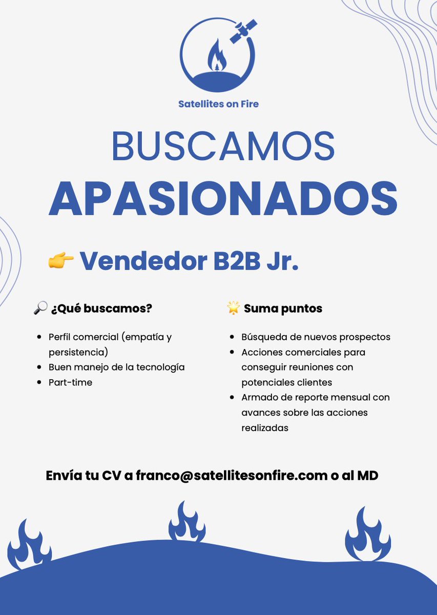 Satellites on Fire tweet media