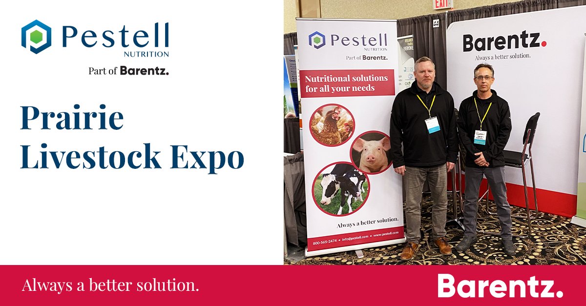 Going to the Prairie Livestock Expo today? Stop by and see Darren and Lindsey at Booth 43!
#AnimalNutrition #prairielivestockexpo22