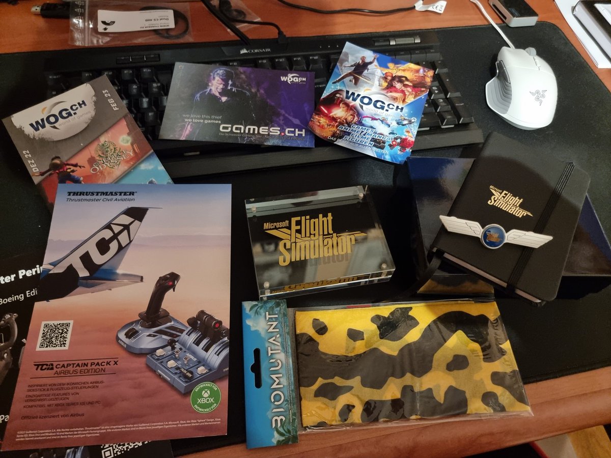 A_D_Crypto's tweet photo. Danke an https://t.co/6CvbuCLpPg für den tollen Preis🎮🕹🤟 @games_ch
#SwissGames
#gamesCH
#Flightsimulator
#games_ch https://t.co/dDB6pdqMsM