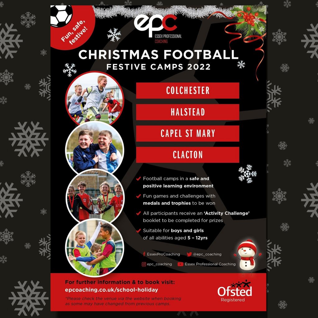 Essex Professional Coaching | Holiday Activities tweet media