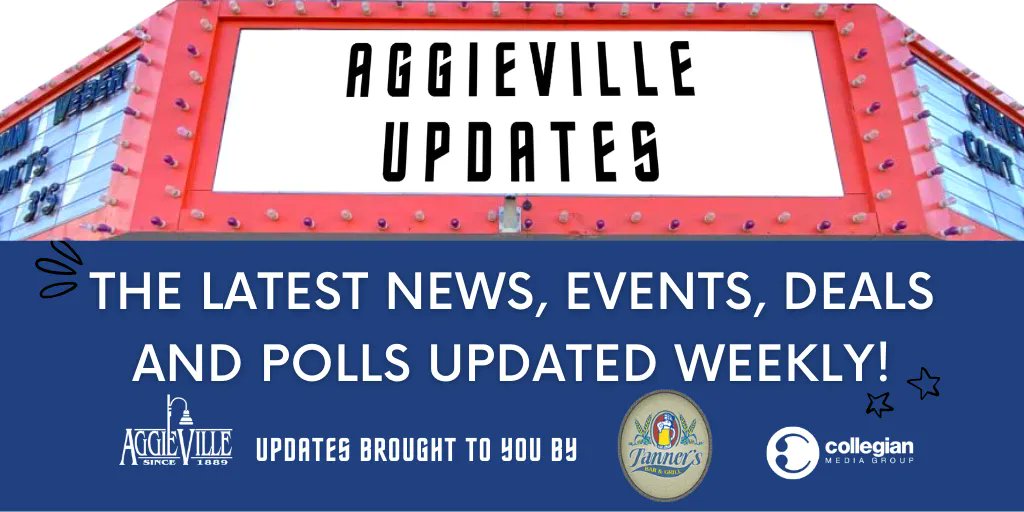 Check out this week's Aggieville Updates for latest weekly specials and events:...