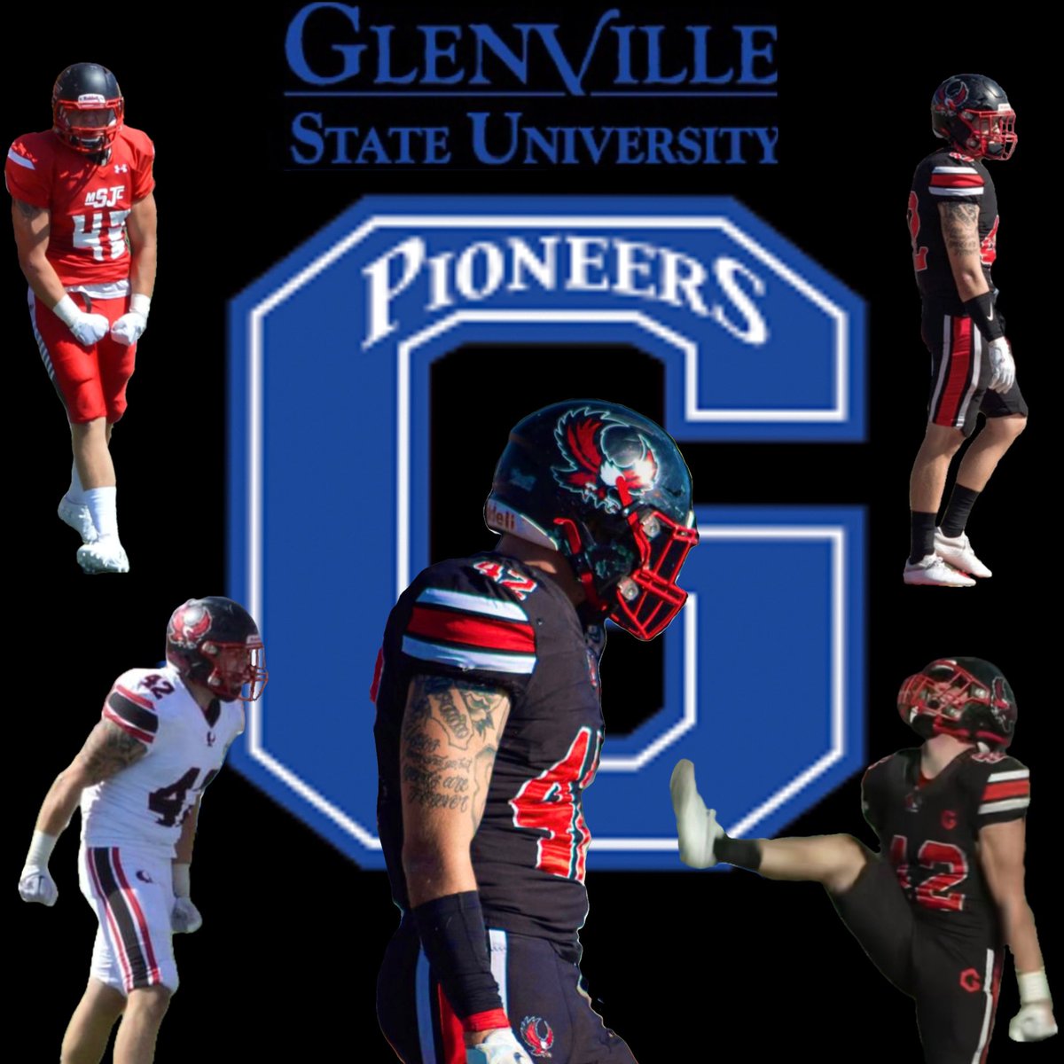 sbradshaw42a's tweet photo. I am beyond blessed to commit to Glenville State University on a full ride scholarship! @GlenvilleStFB https://t.co/ZW8TBBERMW