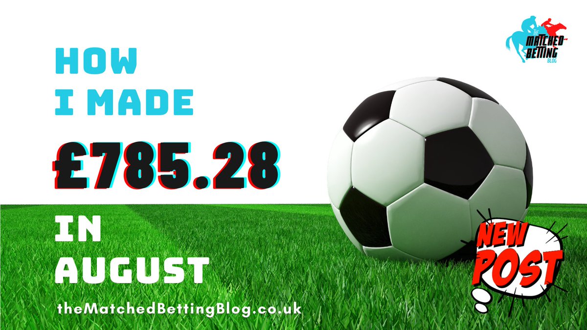 theMBblogUK's tweet photo. Does #matchedbetting work?
Click the link to see how I made £785.28 #profit in August!

➡️ https://t.co/TPefyZHdye
#students #makemoney https://t.co/AlkaUIAZSc