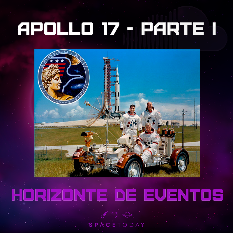 SpaceToday1's tweet photo. EPISÓDIO NOVO DO PODCAST HORIZONTE DE EVENTOS NO AR!

A primeira parte da história da missão Apollo 17, a última missão a levar o ser humano para a Lua, uma  missão científica!

Horizonte de Eventos - Episódio 40 - Apollo 17 - Parte I - https://t.co/dt7VjoFCKn https://t.co/1M03CGJoAm