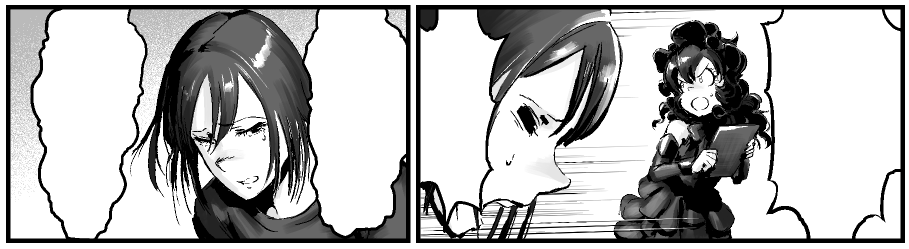WIP。羽黒と離島棲姫。

Haguro and Isolated Island Princess. 