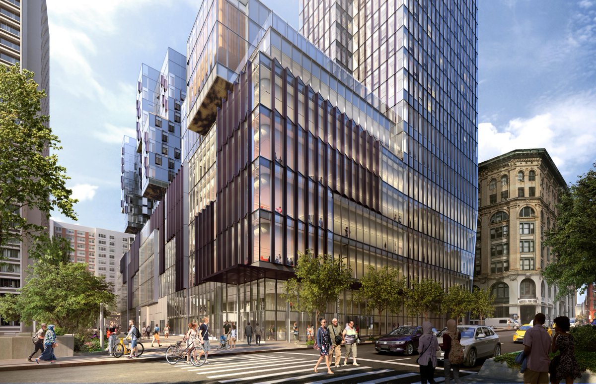 NYUAlumni's tweet photo. NYU Board Chair William Berkley and President Hamilton today announced that the University has received a $100 million gift from John A. Paulson (Stern ’78) towards the vital, ambitious, and trail-blazing 735,000-sq.-ft., LEED Gold (anticipated) academic complex on Mercer Street. https://t.co/gOF7HTMLij