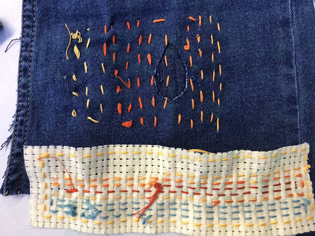 The difference in our children’s sewing abilities after a year focusing on our textiles curriculum is phenomenal.Y5 have worked with local artist,Julia Roebuck <a href="/upcyclefashion/">Julia Roebuck</a> They learnt about make do &amp;mend during WW2 &amp;it’s relevance in current times &amp; the fast fashion craze