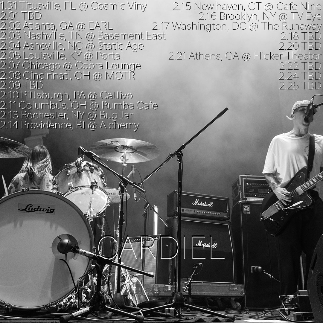 JUST ANNOUNCED - <a href="/cardieltheband/">CARDIEL</a> return to Cobra Lounge on  March 7th. If you were lucky enough to see them after @ruidofest this year, you know you do NOT want to miss this show. Tickets onsale NOW - link in bio.