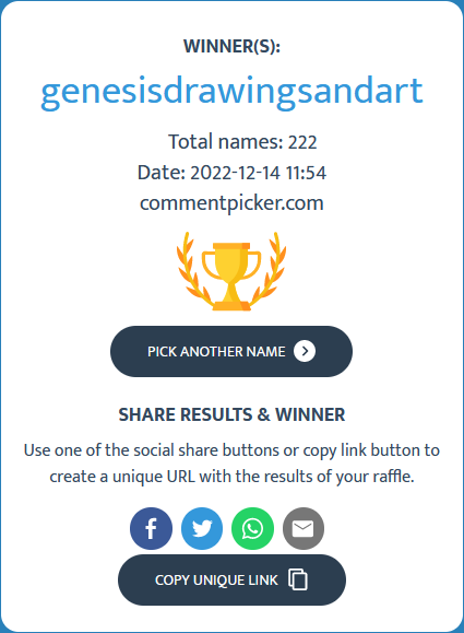 EFMoonConstruc1's tweet photo. Winner Winner Chicken Dinner!
Congrats to @genesisdrawingsandart (Instagram) for scoring two tickets to tomorrow's @nhljets game against the @predsnhl

#gojetsgo #giveaway #raffle #hockey #nhl https://t.co/OMCKkh4OR7