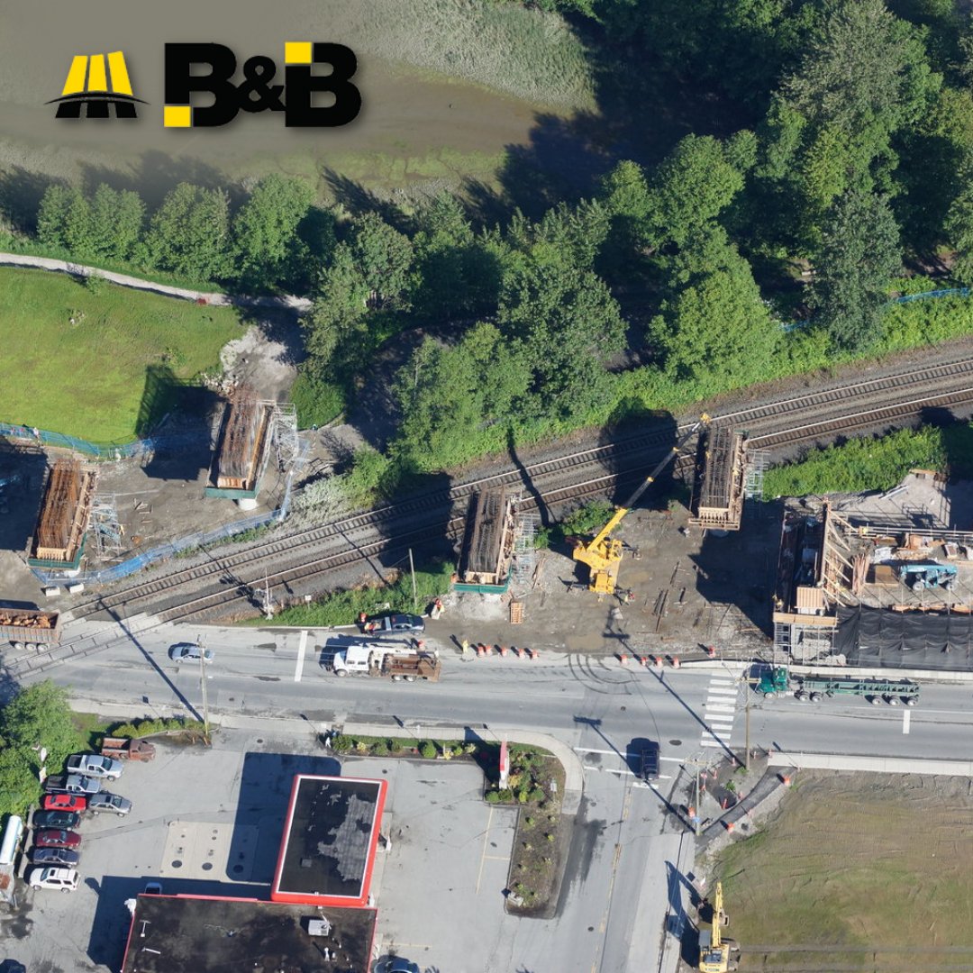 Whether the project involves extremely steep grades or coordinating work on or near active railway corridors, B&amp;B’s experienced staff are up to the task. 💥

Learn more 📲 bbcontracting.com
.
.
.
#BBcontractinggroup #Surrey #NowHiring #Jobs #SitePrep #CivilConstruction