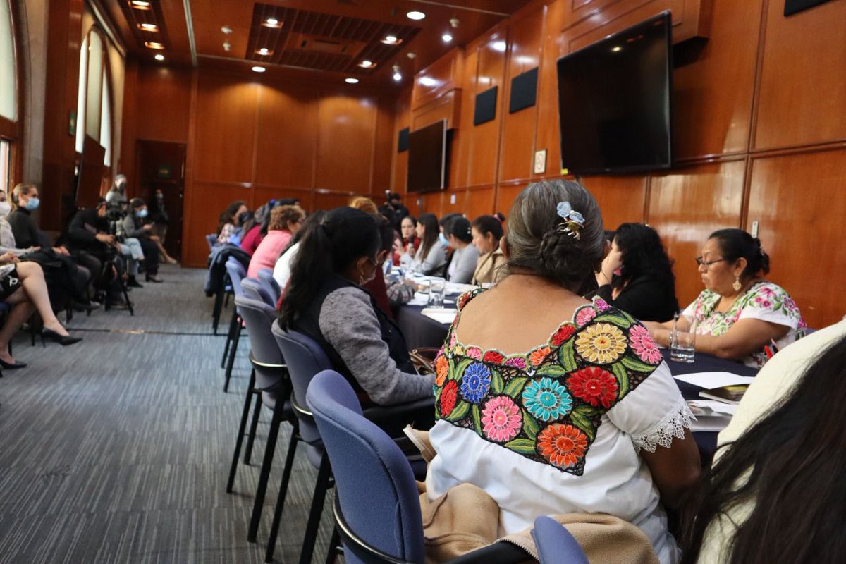 EquisJusticia's tweet photo. 📸👇🏾Tras presentar su agenda y después de realizar caravanas en Yucatán con autoridades comunitarias, las #PromotorasMayasDeJusticia emprendieron ayer la "Caravana por el acceso a la justicia de las #MujeresMayas" con autoridades de justicia federales (#SCJN y el #IFDP) ✊🏾💥 https://t.co/Rw5XqxIFsf