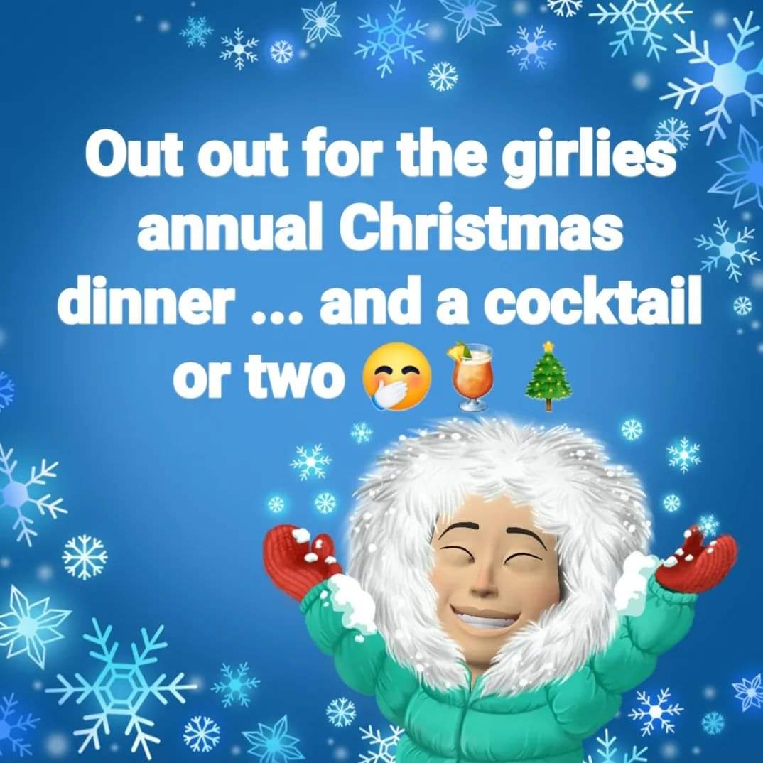 BabyGirlRayRay's tweet photo. 🎄🍹🎄🍹🎄🍹🎄
#GirlsClub #ChristmasDinner #GirlsGetTogether #GirlsGirlsGirls #annualchristmasdinner #GetTogether #Christmas #CatchUp #Cocktails https://t.co/sXK96g73lV