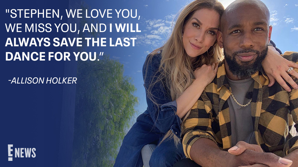 enews's tweet photo. Allison Holker has shared a heartbreaking statement following her husband, Stephen "tWitch" Boss', passing. 💔 https://t.co/aCauBKFgUY https://t.co/oqgXScgjVu