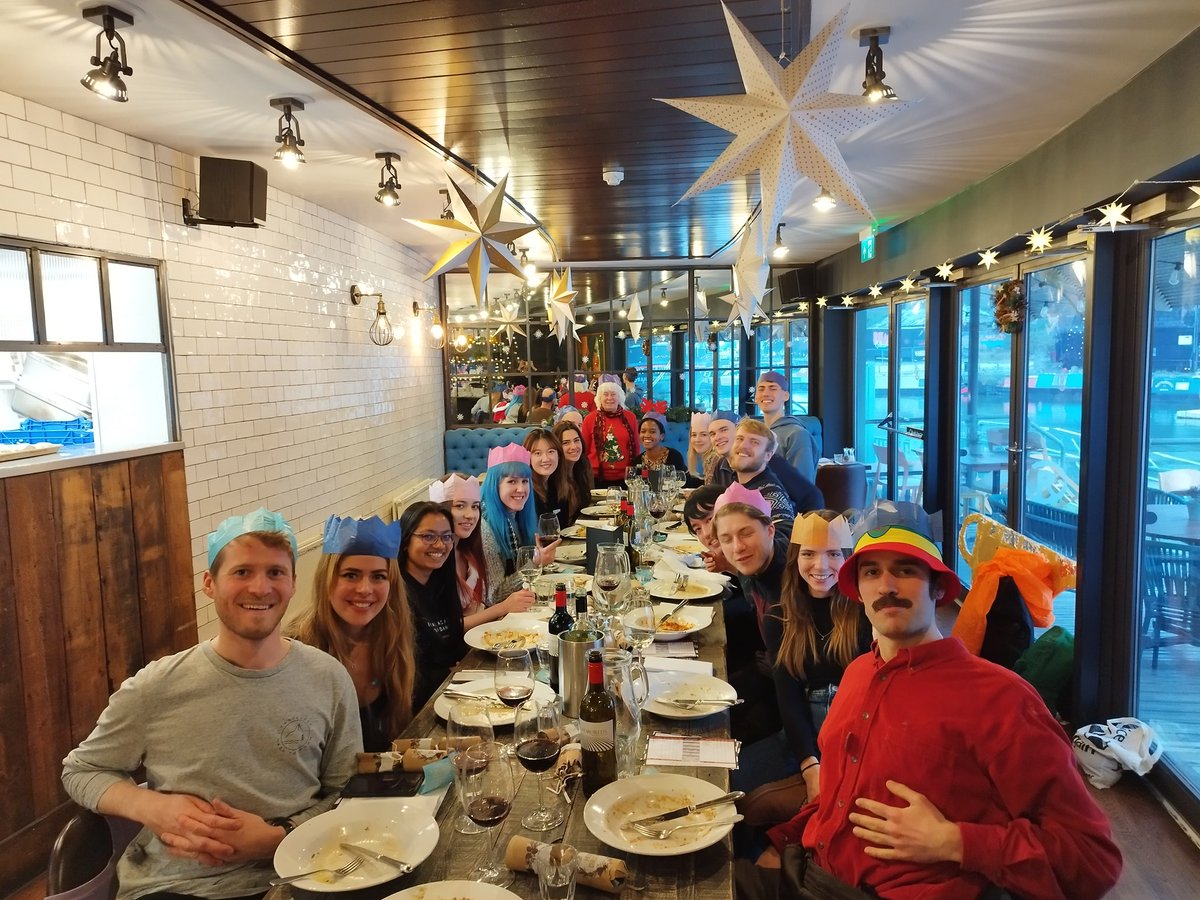Festive cheer abounds, as the Willis Group celebrate Christmas. The day kicked off with UG presentations, followed by secret Santa, Lazer Quest, and our group meal out! We're currently in the Volly on King Street - join us if u dare! 

#chrimbo #pints