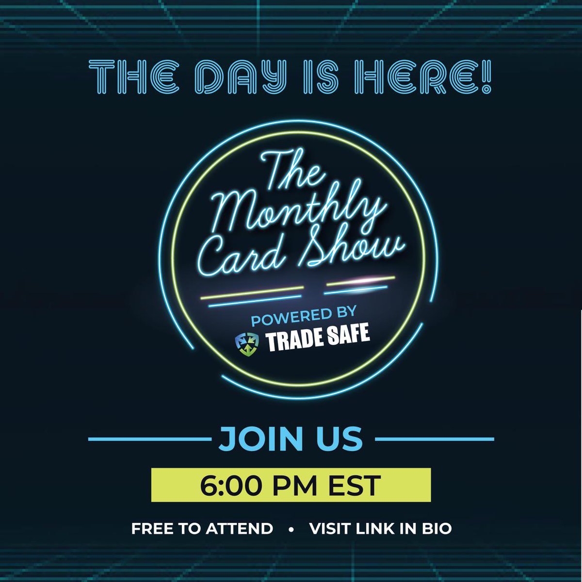 Let’s Go! Join us at 6pm EST.  The Virtual Card Show is free, link in bio. #sportscards #cardshow #collector #sportscardsforsale #cardshow #whodoyoucollect #thehobby