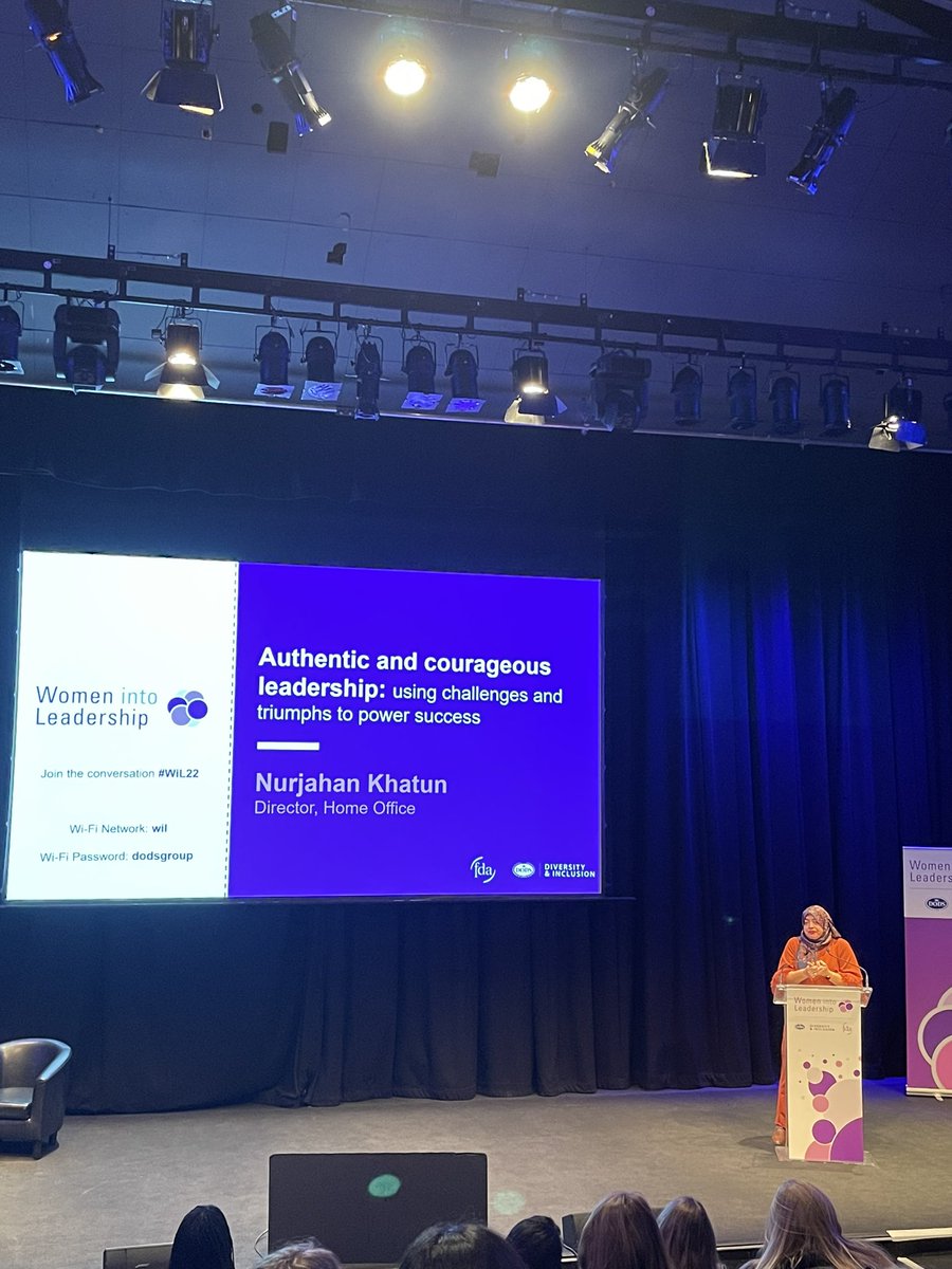 An extremely moving and Inspiring talk today at #WiL22 by Nurjahan Khatun. Highlight of the day for me 👏🏽