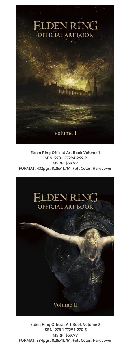 ELDEN RING Official Art Book Volume II