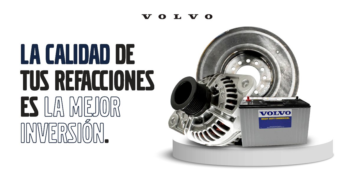 VolvoBusesmx's tweet photo. Con refacciones originales prolongas la vida útil de tu autobús #Volvo y maximizas tu inversión. ¡Realiza tu compra en #VolvoClick!
#MejorQueVolvoSoloVolvo #VolvoBusesRefacciones https://t.co/ozl4Qade2p