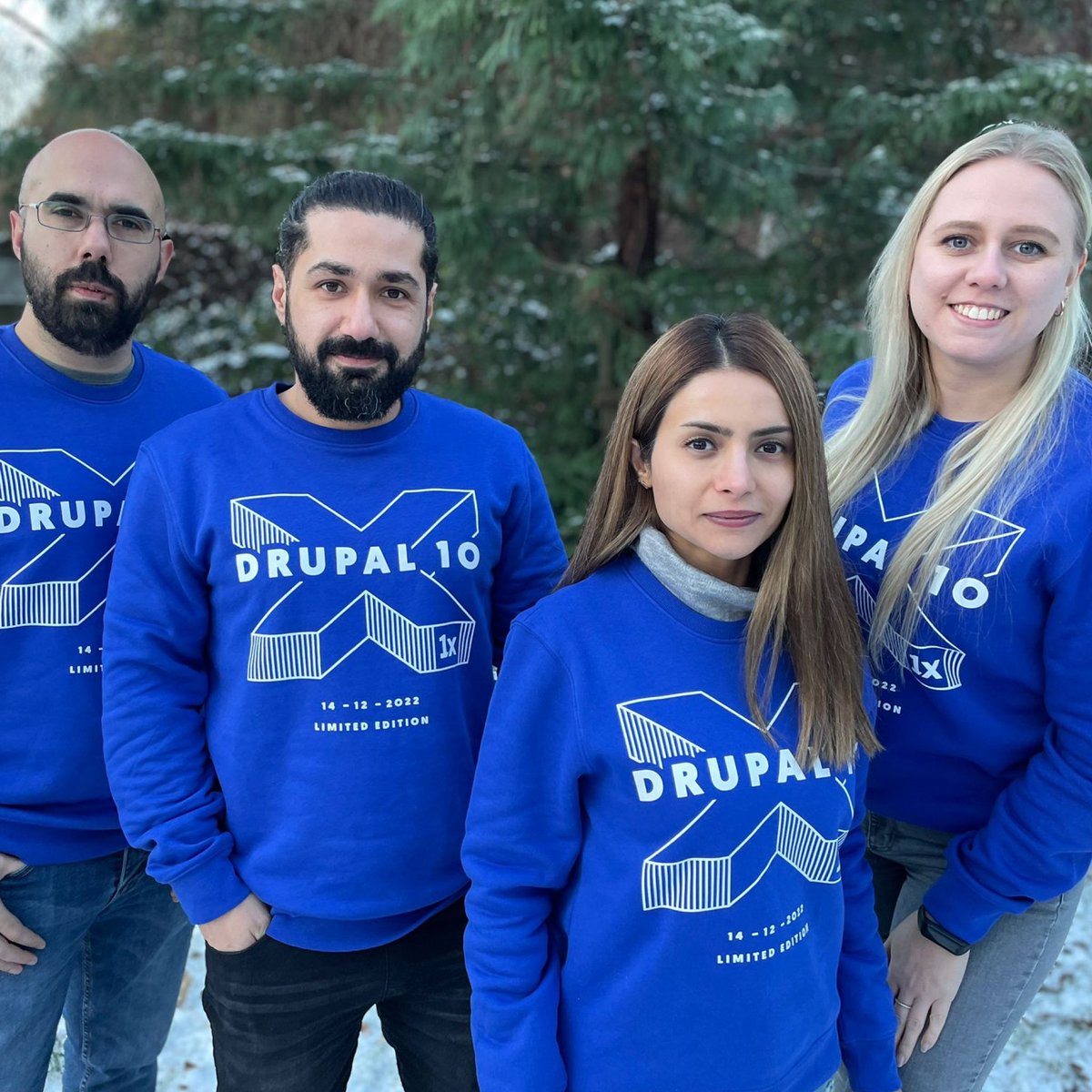 1xINTERNET's tweet photo. Want an awesome #Drupal10 sweater from #1xINTERNET - head over to our Instagram https://t.co/YFBT3U2rDu and you might get lucky - winner will be announced 16.12.2022 https://t.co/ptcPOAjSEs