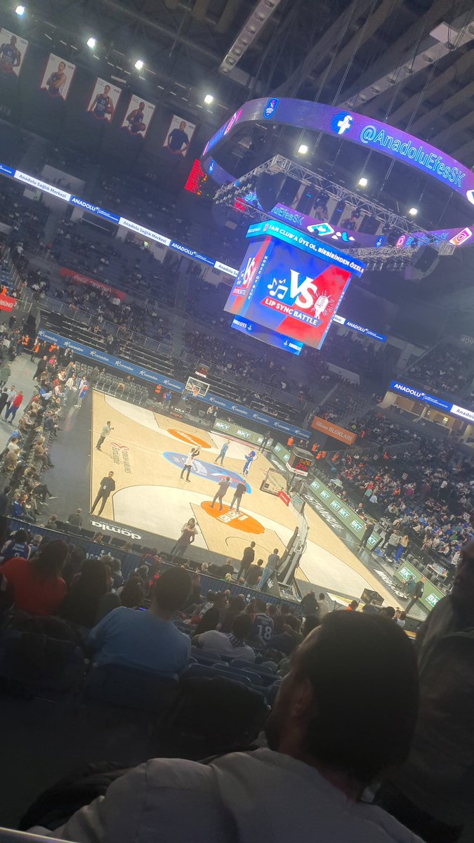 Devre arasındayız güzel gidiyor maç