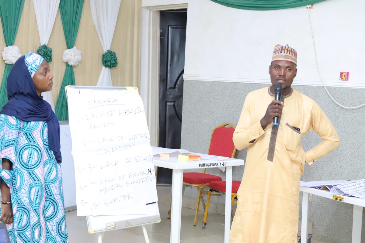 ActionAidNG's tweet photo. #Ongoing
Group Work on advocacy strategy and community feedback – Aftermath of AAN flood intervention.
#TakeActionNow
#LocalRightsProgramme
#ActionAidNigeria
#Advocacy
#DisasterManagement https://t.co/o72TBCsNnx