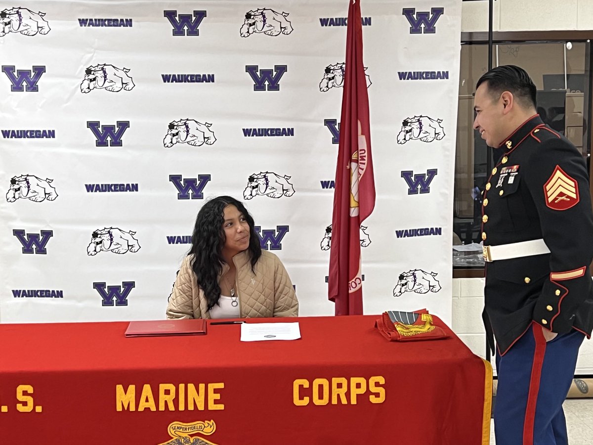 EricHamilton124's tweet photo. Congratulations to Andrea Ortiz-Hernandez for graduating early and joining the Marine Corps! https://t.co/CUTpMVTZcz