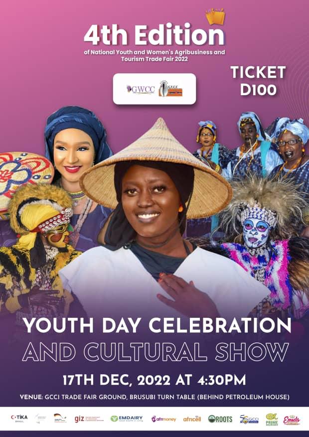 <a href="/GYCCGambia/">GYCC Youth Chamber</a> celebrate #YouthDay #IYD at the trade fair.

You don't want to miss the amazing cultural performance, pitching and traditional outfits...#nyutassehtradefair