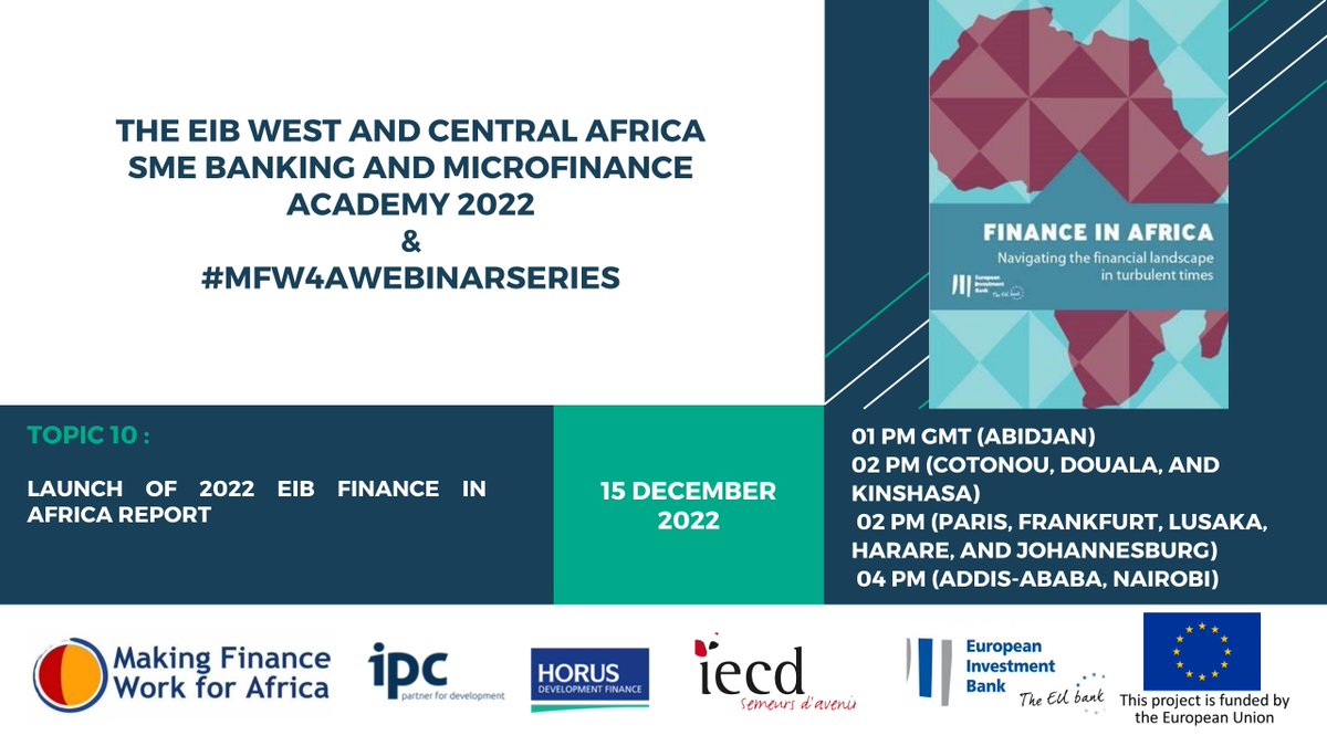 mfw4a's tweet photo. Join us tomorrow but first Meet our speakers! | Finance in Africa Report Launch Event | 15 December @ 13h00 GMT - https://t.co/S7K5Z0OSUM https://t.co/PuDpKe952v