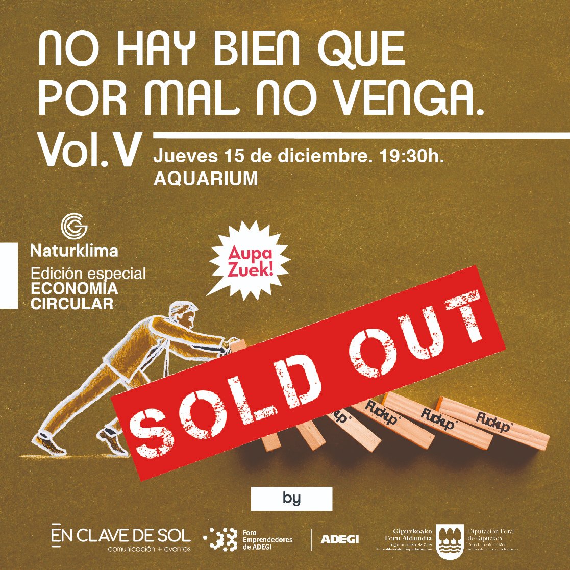 Pues así estamos para mañana. Ganas de veros.
#AupaZuek by <a href="/KonektaCafe/">Konekta Café</a>