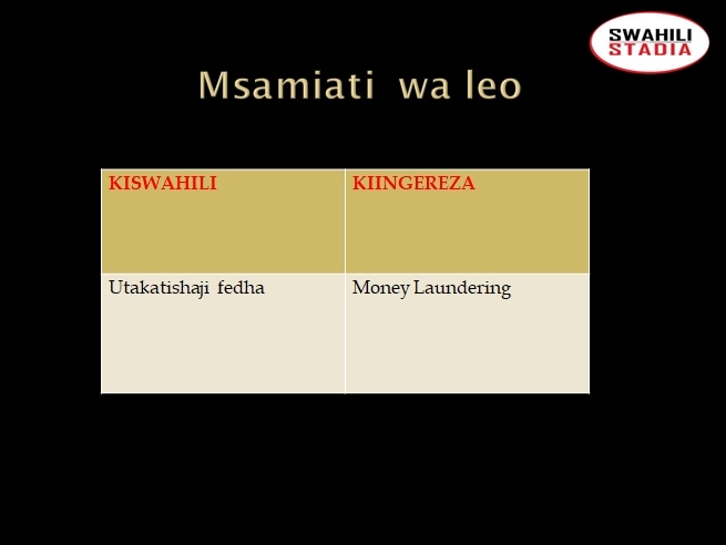 MSwahilistadia's tweet photo. #Kiswahilikitukuzwe
#Msamiati Maalum. https://t.co/OQksuap9re