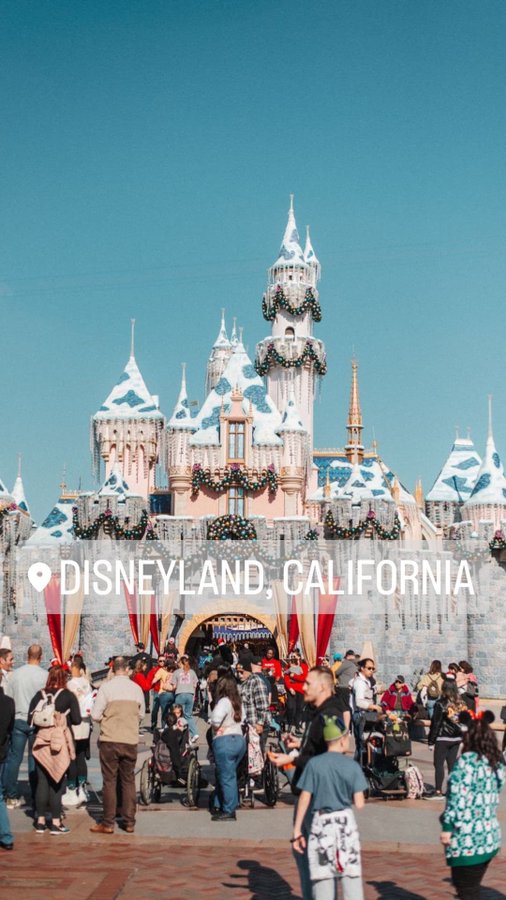 Happiest place on Earth  
As I receive countless DMs asking why I don't share selfies from Disney, I want to remind you that I am not there as a guest… But, in the spirit of the holiday season, all I'll say is... (insert winking emoji) 
#NFT #disneyland #nfts #bnb #NFTS