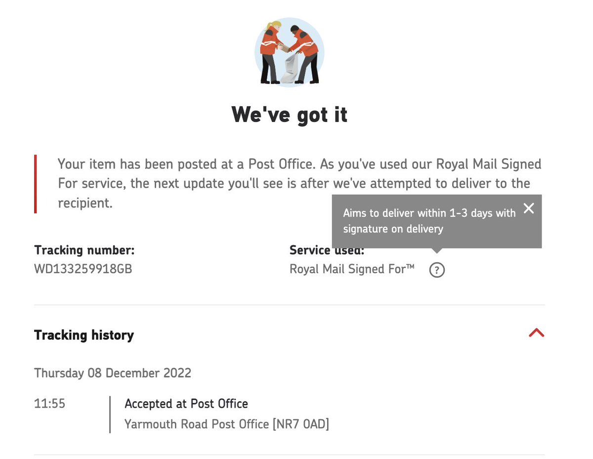 Self__Kindness's tweet photo. @RoyalMailHelp Hello.  Any idea when I can expect to receive this item sent recorded last Thurs morning, please?

I checked a few mins ago and it looks like it hasn't even moved. It's a medical thing, so quite important.  Thanks. https://t.co/LmmuRbyAib