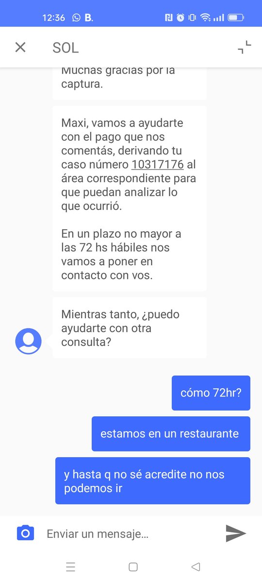 MaxiGonzaa's tweet photo. @pbarbieri siempre banque uala hace años y nunca tuve un solo problema, pero lo de hoy fue simplemente una vergüenza. https://t.co/wYRPZzJJH2