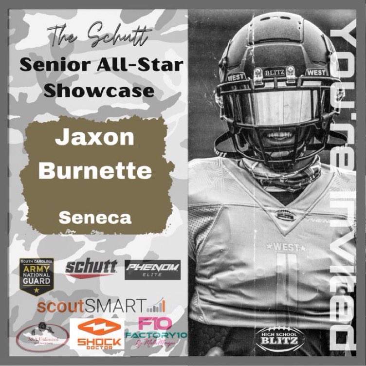 Jaxon Burnette (@jaxonburnette) on Twitter photo Extremely thankful to be invited to the Highschool blitz senior Bowl!!!! <a href="/SenecaRecruits/">Seneca Bobcat Football Recruits</a> <a href="/CoachDCrane/">Coach Crane</a> <a href="/HighSchoolBlitz/">High School Blitz</a> Extremely thankful to be invited to the Highschool blitz senior Bowl!!!! <a href="/SenecaRecruits/">Seneca Bobcat Football Recruits</a> <a href="/CoachDCrane/">Coach Crane</a> <a href="/HighSchoolBlitz/">High School Blitz</a>