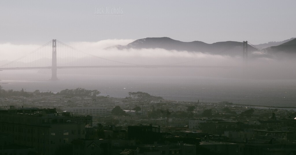 jmongol's tweet photo. And now for something a little different... the Golden Gate Bridge in the receding fog from a late summer visit to the Bay Area! The view from the Fairmont can't be beat. Looking forward to visiting again soon!⁠
⁠
#travel #sanfran #sfo #sanfrancisco … https://t.co/P9Dng7HVEa https://t.co/23701EtRbG