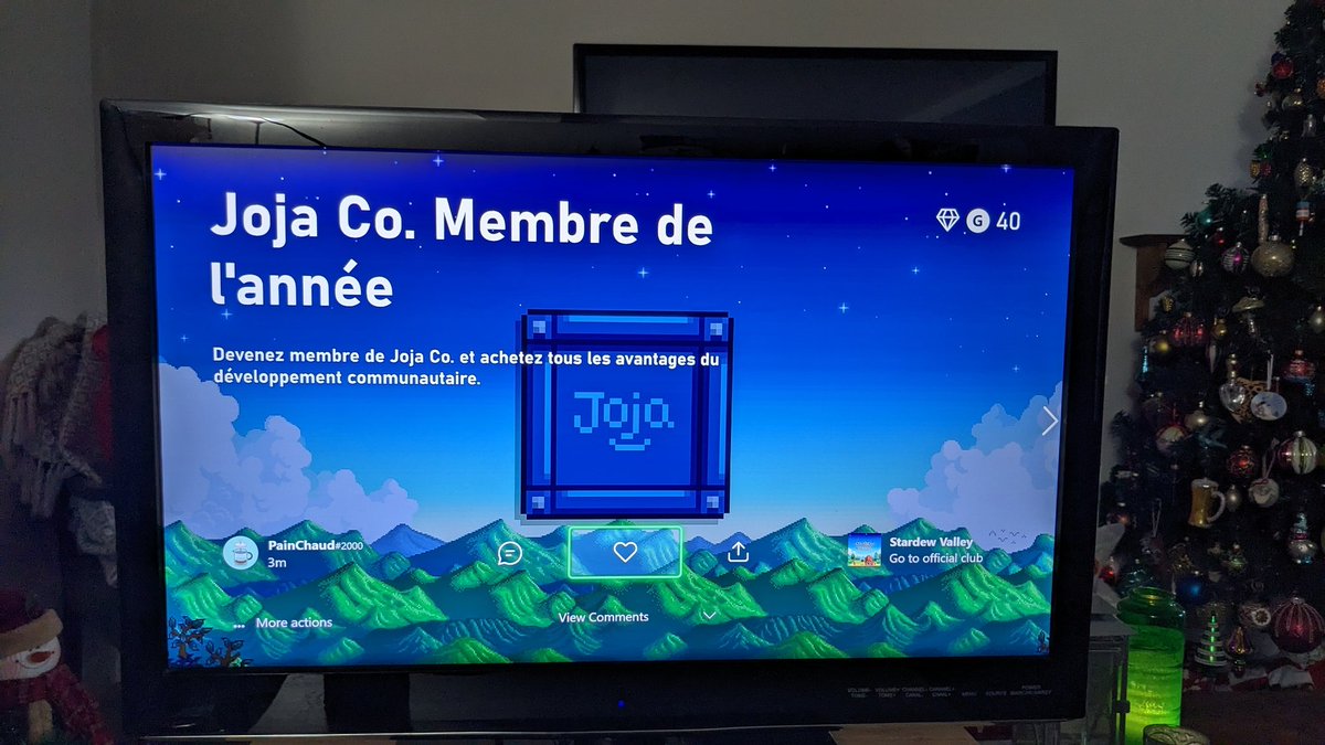 Now that I have the Joja playthrough achievement...time to destroy this save game and never speak of it again 😂🧑‍🌾
.
.
.
.
.
.
.
.
.#StardewValley #xbox #XboxGamePass #gaming #gamer