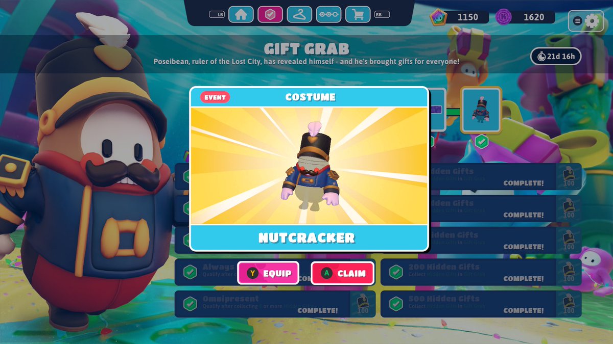 ComicBookGrey's tweet photo. Collect 500 Gifts For The NutCracker Skin https://t.co/ZngTkY6kkN
https://t.co/TCUo2XAQ8N
https://t.co/O05N6MJuke #TwitchAffliate #season3 #fallguys #bean #battlepass #fallguysstreamer #livestream #itemshop #ContentCreator #gift #reward #nutcracker #fallguysnutcracker #free #fg https://t.co/n7nHHzFsxX