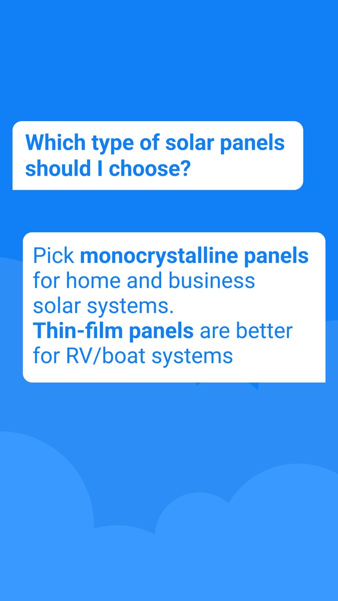 A1SolarStore's tweet image. Short FAQ on How to choose #solarpanels