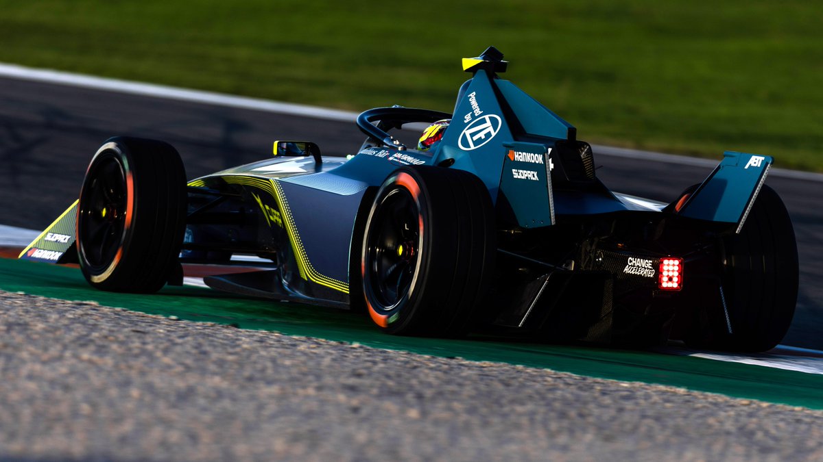 abtmotorsport's tweet photo. Smooth and positive day for us at @CircuitValencia. 

Many laps completed. ✅ 
Quali and race sims. ✅ 

#ABTCUPRAFE #WeAreBack #ABBFormulaE #FormulaE https://t.co/RBDFva405t