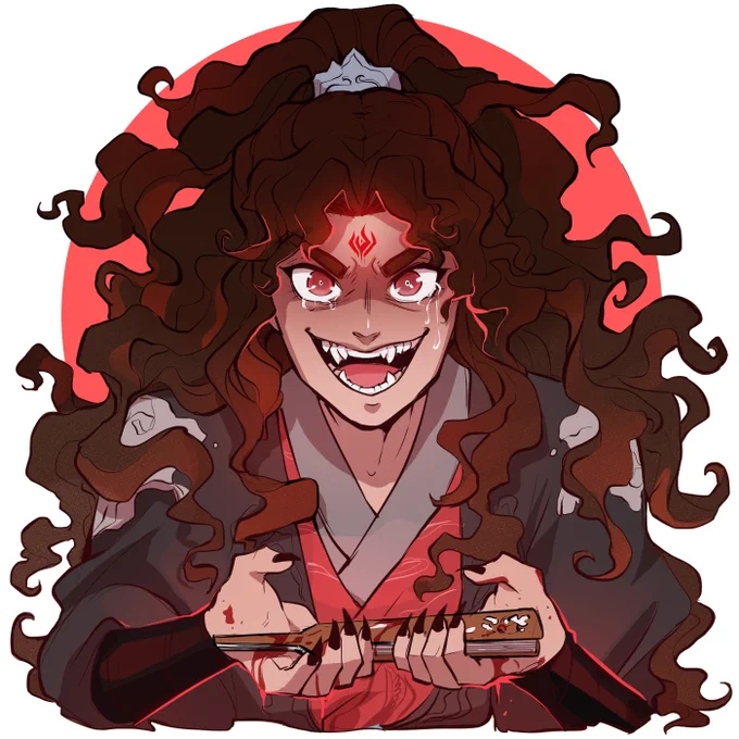 Another double-sided charm for January/Feb..... Mr Luo Binghe... I just really really wanted to make one hehe 