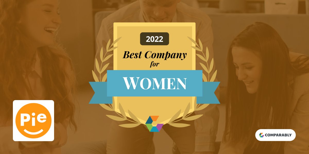 @pie_insurance Congrats on being named on @Comparably's Top 100 Best Companies for Women list, as rated by your employees. #comparablyawards comparably.com/awards/winners…