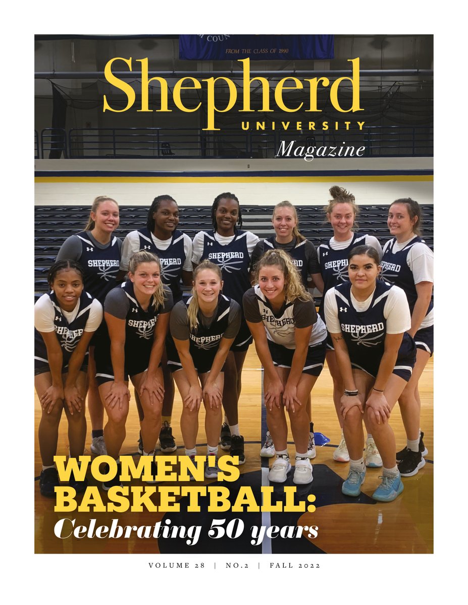 The first-ever all-digital version of the Shepherd University Magazine is now available, and we have some incredible stories to share with you! ✨

Read the Fall 2022 issue: tinyurl.com/8aavt36p